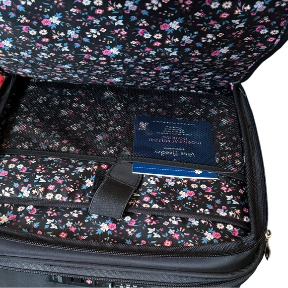Vera Bradley Underseat Rolling Work Bag Traditional Luggage - Picture 7 of 12